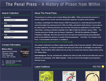 Tablet Screenshot of penalpress.com